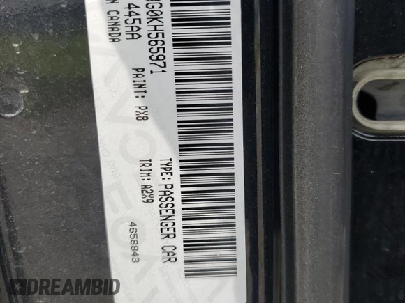 2019 Chrysler 300 S z VIN 2C3CCABG0KH565971, wystawiony jako Copart lot #56640265 z przebiegiem Nie podano mil oraz Czysty tytuł • Clean title. Historia ofert i sprzedaży dostępna na DreamBid. Obrazek 12.