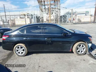 2015 Nissan Sentra S with VIN 3N1AB7AP5FY248829, listed as a IAAI auction lot 41615928 with 206,126 mi miles. Bid and sale history available at carsss.com. Image 13.