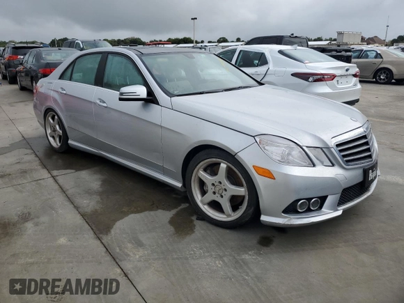 2010 Mercedes-Benz E-Class E 550 Luxury with VIN WDDHF9AB8AA171473, listed as a Copart auction lot 75099214 with 0 mi miles and Salvage Title. Bid and sale history available at carsss.com. Image 4.