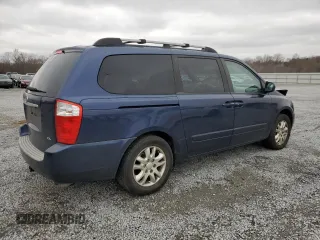 2007 Kia Sedona LX with VIN KNDMB233876171518, listed as a Copart auction lot 44749925 with 60,848 mi miles and Salvage Title. Bid and sale history available at carsss.com. Image 3.
