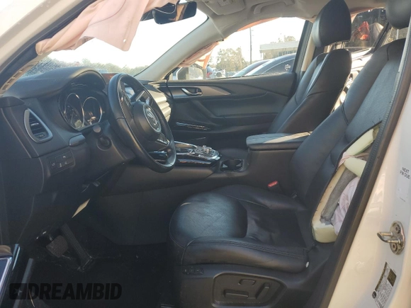 2022 Mazda CX-9 Touring Plus with VIN JM3TCBAY0N0607986, listed as a Copart auction lot 88574645 with 0 mi miles and Salvage Title. Bid and sale history available at carsss.com. Image 7.