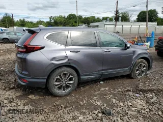 2020 Honda CR-V EX with VIN 7FARW2H57LE009600, listed as a Copart auction lot 58301795 with 47,827 mi miles and Salvage title. Bid and sale history available at DreamBid. Image 3.