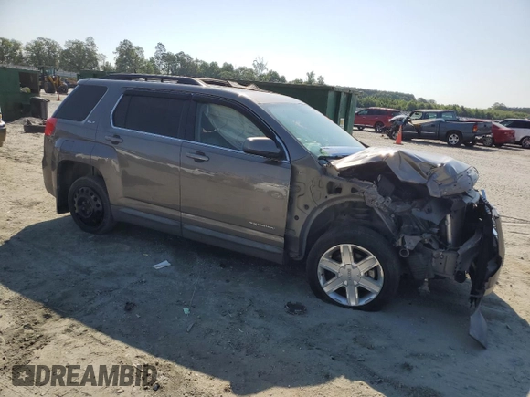 2010 GMC Terrain SLT-1 with VIN 2CTALFEW6A6314180, listed as a Copart auction lot 60278425 with Not provided miles and Salvage title. Bid and sale history available at DreamBid. Image 4.