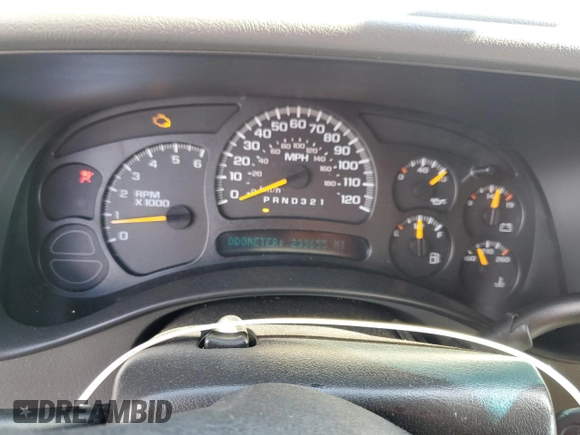 2006 Chevrolet Tahoe Z71 z VIN 1GNEK13T96R124128, wystawiony jako Copart lot #54709055 z przebiegiem 233 655 mil mil oraz Szkoda całkowita • Salvage title. Historia ofert i sprzedaży dostępna na DreamBid. Obrazek 9.