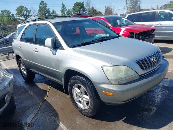 2003 Lexus RX 300 with VIN JTJHF10U430309367, listed as a IAAI auction lot 41887365 with 188,029 mi miles. Bid and sale history available at carsss.com. Image 1.