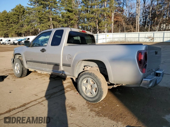 2005 GMC Canyon SLE Z71 with VIN 1GTDT196058243595, listed as a Copart auction lot 80792314 with 221,248 mi miles and Salvage Title. Bid and sale history available at carsss.com. Image 2.