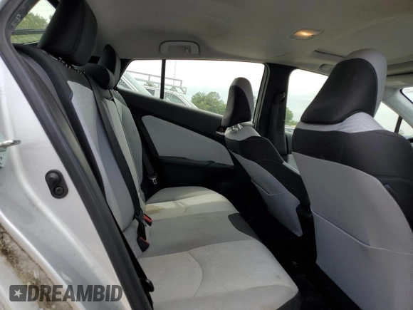2016 Toyota Prius Four with VIN JTDKARFU9G3024181, listed as a Copart auction lot 55488325 with 87,388 mi miles and Salvage Title. Bid and sale history available at DreamBid. Image 10.