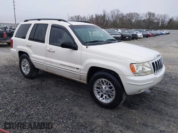 2002 Jeep Grand Cherokee Limited with VIN 1J8GX58N42C283956, listed as a IAAI auction lot 41553997 with 214,388 mi miles and . Bid and sale history available at DreamBid. Image 1.