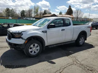 2020 Ford Ranger XL with VIN 1FTER1FH7LLA08727, listed as a Copart auction lot 53996225 with 26,131 mi miles and Salvage Title. Bid and sale history available at DreamBid. Image 1.