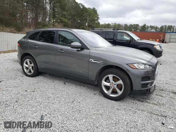 2018 Jaguar F-Pace 20d Premium with VIN SADCJ2FN1JA283470, listed as a Copart auction lot 44193755 with 145,809 mi miles and Clean Title. Bid and sale history available at DreamBid. Image 4.