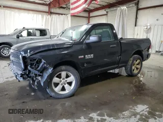 2013 Ram 1500 Express with VIN 3C6JR7AT0DG519148, listed as a Copart auction lot 41614505 with 92,054 mi miles and Salvage title. Bid and sale history available at DreamBid. Image 1.