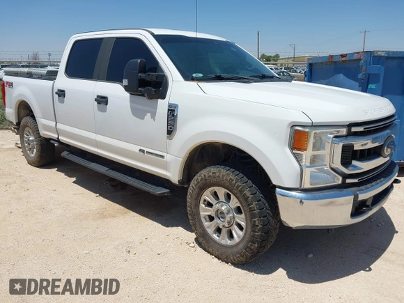 2020 Ford F-250 XL with VIN 1FT7W2BT2LED60958, listed as a IAAI auction lot 42661421 with 107,199 mi miles and . Bid and sale history available at DreamBid. Image 1.