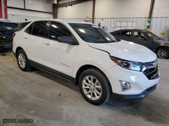 2018 Chevrolet Equinox LS with VIN 3GNAXHEV4JS575772, listed as a Copart auction lot 47914575 with 150,433 mi miles and Salvage Title. Bid and sale history available at carsss.com. Image 4.