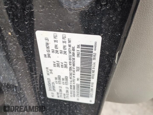 2006 Dodge 1500 SLT z VIN 1D7HU18216S566822, wystawiony jako Copart lot #52455255 z przebiegiem 142 382 mil mil oraz Szkoda całkowita • Salvage title. Historia ofert i sprzedaży dostępna na DreamBid. Obrazek 13.