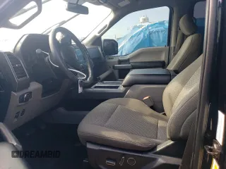2018 Ford F-150 XL with VIN 1FTEW1E59JFA28618, listed as a Copart auction lot 56307174 with 114,609 mi miles and Salvage Title. Bid and sale history available at carsss.com. Image 7.