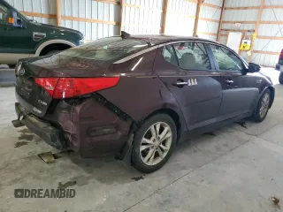 2013 Kia Optima EX with VIN 5XXGN4A76DG223814, listed as a Copart auction lot 59561475 with Not provided miles and Salvage title. Bid and sale history available at DreamBid. Image 3.
