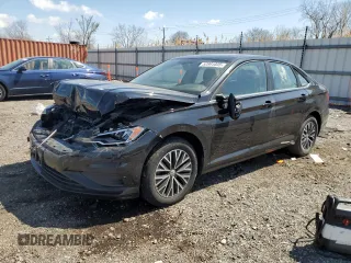 2019 Volkswagen Jetta S with VIN 3VWC57BUXKM122403, listed as a Copart auction lot 52891035 with 88,755 mi miles and Salvage title. Bid and sale history available at DreamBid. Image 1.