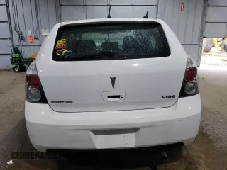 2009 Pontiac Vibe w/1SB with VIN 5Y2SP67099Z451904, listed as a Copart auction lot 67566894 with 0 mi miles and Salvage Title. Bid and sale history available at carsss.com. Image 6.