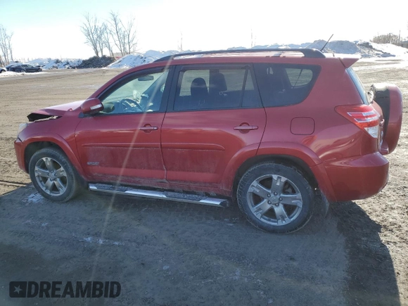 2012 Toyota RAV4 Sport with VIN 2T3RK4DV9CW070868, listed as a Copart auction lot 48122065 with 203,681 mi miles and Salvage title. Bid and sale history available at DreamBid. Image 2.