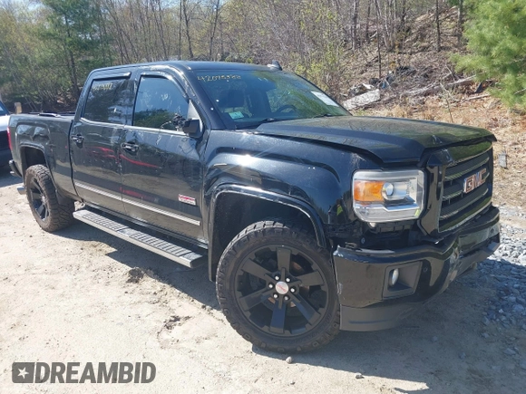 2015 GMC Sierra 1500 SLT with VIN 3GTU2VEJ8FG318480, listed as a IAAI auction lot 42075388 with 143,156 mi miles and . Bid and sale history available at DreamBid. Image 1.