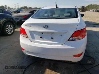 2017 Hyundai Accent SE with VIN KMHCT4AE1HU340568, listed as a Copart auction lot 60994693 with 61,941 mi miles. Bid and sale history available at carsss.com. Image 6.