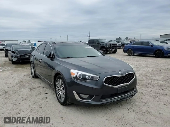 2016 Kia Cadenza Premium with VIN KNALN4D76G5221688, listed as a Copart auction lot 87072754 with 178,914 mi miles and Salvage Title. Bid and sale history available at carsss.com. Image 11.