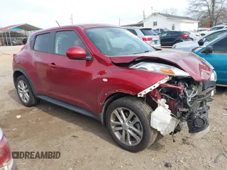 2014 Nissan Juke S with VIN JN8AF5MR5ET351991, listed as a IAAI auction lot 41717783 with 116,553 mi miles and . Bid and sale history available at DreamBid. Image 1.