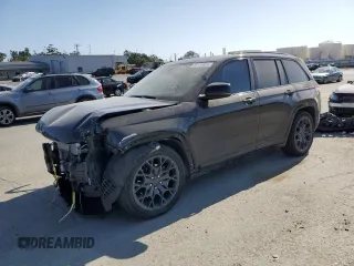 2023 Jeep Grand Cherokee Summit Reserve with VIN 1C4RJYE62PC652630, listed as a Copart auction lot 55110525 with 21,186 mi miles and Salvage title. Bid and sale history available at DreamBid. Image 1.
