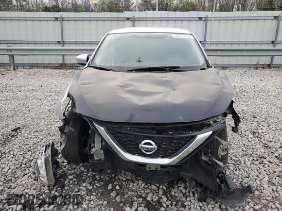 2019 Nissan Sentra SV with VIN 3N1AB7AP4KY343067, listed as a Copart auction lot 48416705 with 49,731 mi miles and Salvage Title. Bid and sale history available at carsss.com. Image 5.