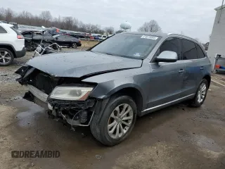 2013 Audi Q5 Premium with VIN WA1CFAFP5DA007767, listed as a Copart auction lot 41675085 with 179,656 mi miles and Salvage Title. Bid and sale history available at carsss.com. Image 1.