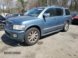 2008 Infiniti QX56 with VIN 5N3AA08D78N903384, listed as a Copart auction lot 47493495 with 264,083 mi miles and Salvage Title. Bid and sale history available at carsss.com. Image 1.