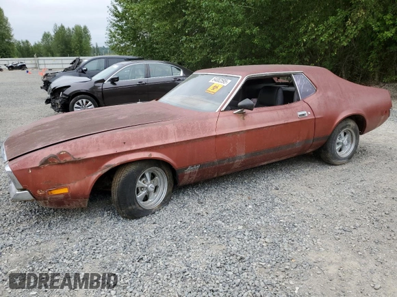 1971 Ford Mustang z VIN 1F01L171292, wystawiony jako Copart lot #64082595 z przebiegiem 8 812 mil mil oraz Czysty tytuł • Clean title. Historia ofert i sprzedaży dostępna na DreamBid. Obrazek 1.
