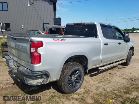 2022 Chevrolet Silverado 1500 LT Trail Boss with VIN 1GCPYFEL4NZ177070, listed as a Copart auction lot 56764904 with Not Provided miles and Non Repairable. Bid and sale history available at DreamBid. Image 3.