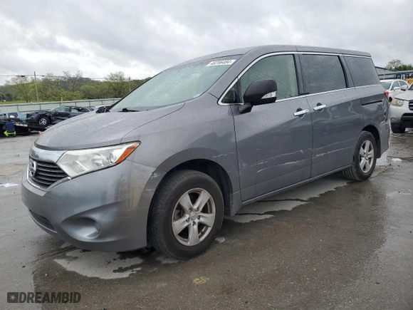2015 Nissan Quest S with VIN JN8AE2KP3F9131489, listed as a Copart auction lot 48286484 with 109,128 mi miles. Bid and sale history available at carsss.com. Image 1.