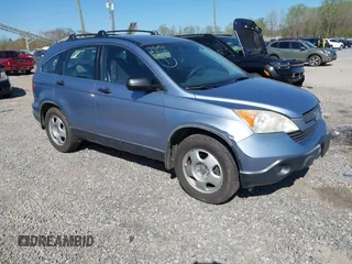 2007 Honda CR-V LX with VIN JHLRE38357C055256, listed as a IAAI auction lot 42050441 with 311,062 mi miles. Bid and sale history available at carsss.com. Image 1.
