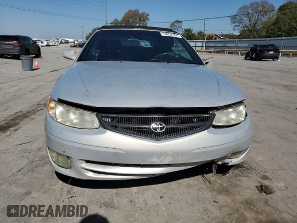 2001 Toyota Solara SE with VIN 2T1FF22PX1C470137, listed as a Copart auction lot 74852164 with 185,696 mi miles and Salvage Title. Bid and sale history available at DreamBid. Image 5.