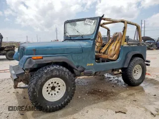 1995 Jeep Wrangler S with VIN 1J4FY19P6SP314068, listed as a Copart auction lot 55169455 with Not provided miles and Salvage title. Bid and sale history available at DreamBid. Image 1.