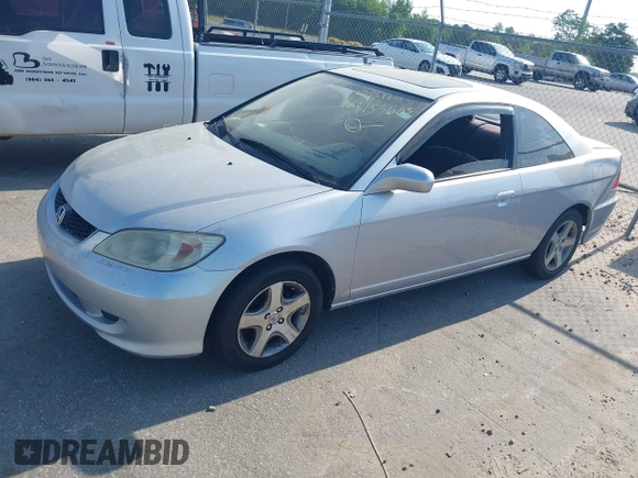 2004 Honda Civic EX with VIN 1HGEM21964L044478, listed as a IAAI auction lot 42153605 with 268,851 mi miles and . Bid and sale history available at DreamBid. Image 2.