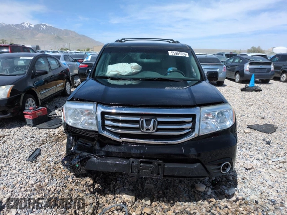 2013 Honda Pilot EX-L with VIN 5FNYF4H6XDB004954, listed as a Copart auction lot 55901055 with 147,551 mi miles and Salvage title. Bid and sale history available at DreamBid. Image 5.