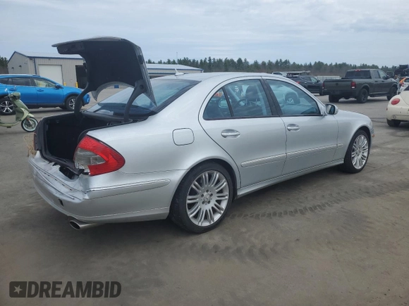 2007 Mercedes-Benz E 350 z VIN WDBUF87X07B122405, wystawiony jako Copart lot #54492405 z przebiegiem 114 627 mil mil oraz Szkoda całkowita • Salvage title. Historia ofert i sprzedaży dostępna na DreamBid. Obrazek 3.