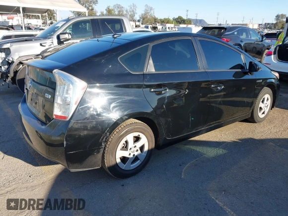 2011 Toyota Prius I with VIN JTDKN3DU2B0253302, listed as a IAAI auction lot 41851501 with 117,778 mi miles and . Bid and sale history available at DreamBid. Image 4.