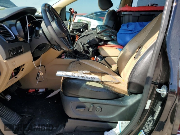2017 Kia Sedona SX with VIN KNDMC5C10H6343877, listed as a Copart auction lot 78123984 with 103,543 mi miles and Clean Title. Bid and sale history available at carsss.com. Image 7.