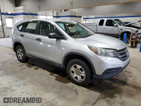 2014 Honda CR-V LX with VIN 3CZRM3H35EG709788, listed as a Copart auction lot 52065655 with 170,070 mi miles and Salvage Title. Bid and sale history available at carsss.com. Image 4.
