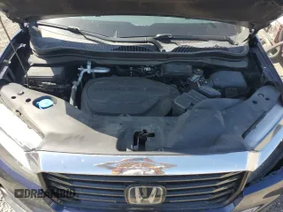 2021 Honda Ridgeline RTL-E with VIN 5FPYK3F75MB001663, listed as a Copart auction lot 61952705 with 52,093 mi miles and Salvage title. Bid and sale history available at DreamBid. Image 11.
