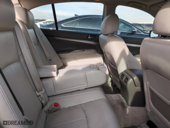 2011 Infiniti G25 Sedan x with VIN JN1DV6ARXBM650715, listed as a Copart auction lot 88261515 with 115,667 mi miles and Salvage Title. Bid and sale history available at carsss.com. Image 10.