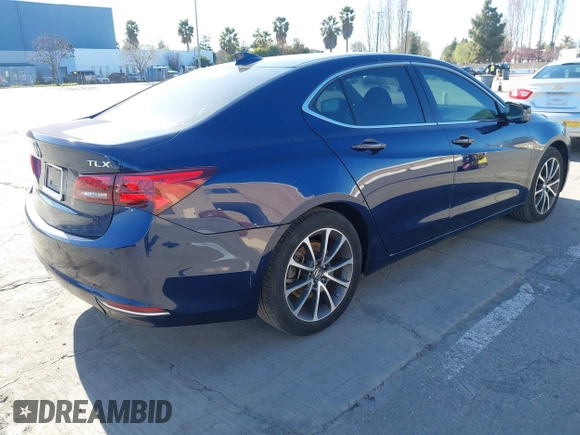 2015 Acura TLX Advance z VIN 19UUB2F78FA007732, wystawiony jako IAAI lot #41759033 z przebiegiem 85 701 mil mil oraz . Historia ofert i sprzedaży dostępna na DreamBid. Obrazek 4.