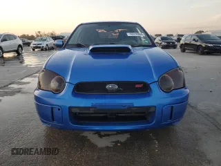 2005 Subaru Impreza Sedan (Natl) WRX STi w/Gold Wheels with VIN JF1GD70695L505952, listed as a Copart auction lot 76518304 with 173,385 mi miles and Salvage Title. Bid and sale history available at carsss.com. Image 5.