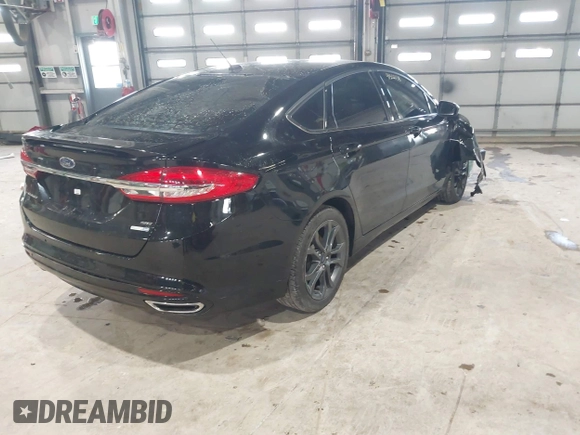 2018 Ford Fusion SE with VIN 3FA6P0T94JR182437, listed as a IAAI auction lot 41552138 with 110,068 mi miles and . Bid and sale history available at carsss.com. Image 4.