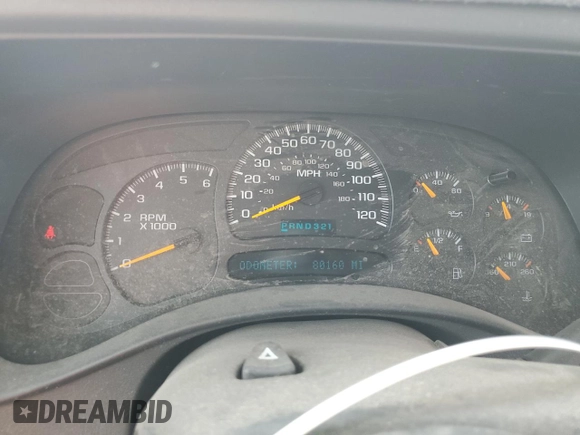 2005 Chevrolet Suburban LT with VIN 3GNEC16Z95G171753, listed as a Copart auction lot 43835725 with 80,160 mi miles and Salvage Title. Bid and sale history available at carsss.com. Image 9.