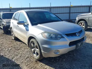 2007 Acura RDX with VIN 5J8TB18207A002596, listed as a IAAI auction lot 41290586 with 143,160 mi miles. Bid and sale history available at carsss.com. Image 1.